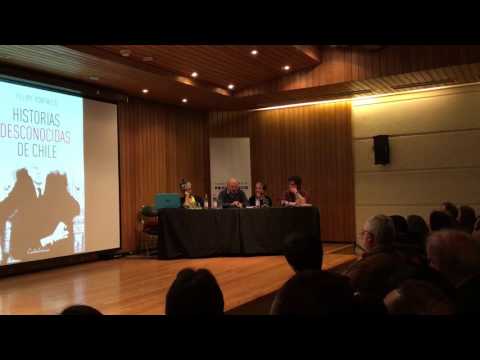 Felipe Portales en presentación de su libro Historias Desconocidas de Chile (Catalonia) 05/09/2016