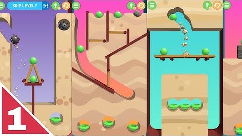 Dig This App Game - Gameplay Walkthrough Part 1 - Level 1-15 iOS, Android HD Tutorial Offline Games