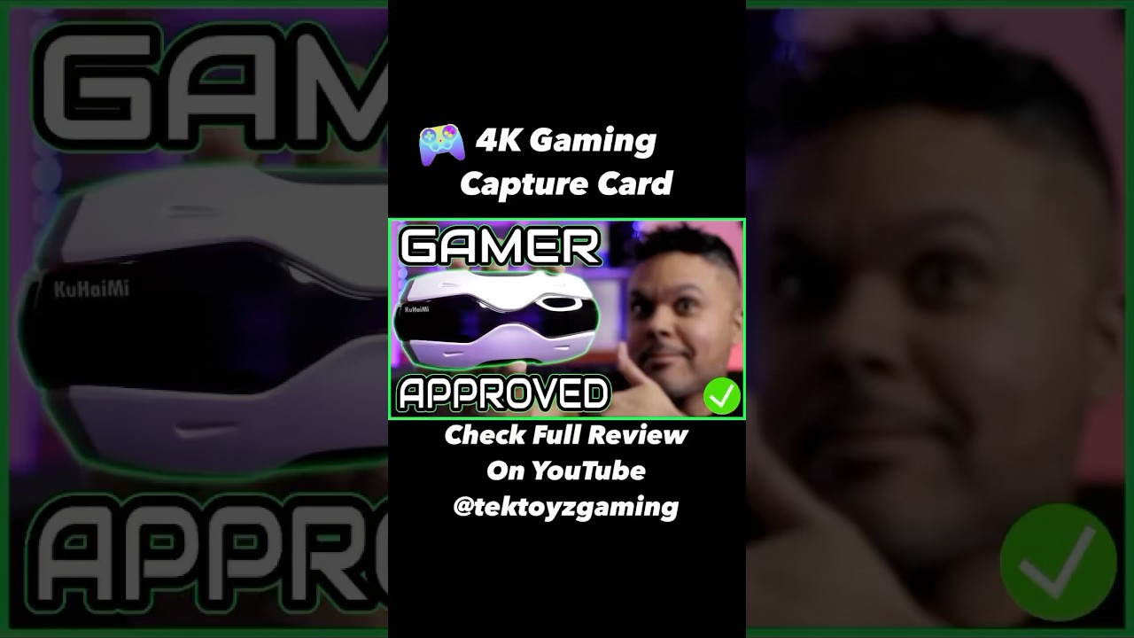 4K, 1440p Quality Game Capturing on a budget. 