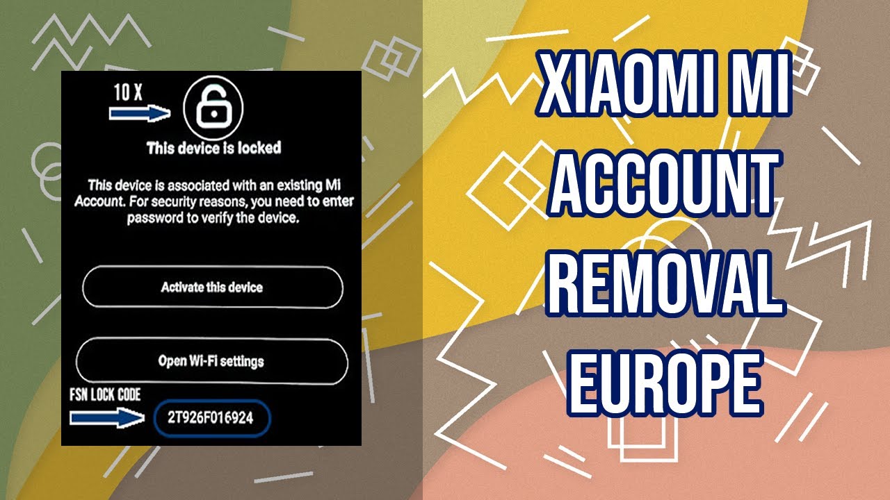 Xiaomi Mi Account Removal Europa - Bigunlock.com