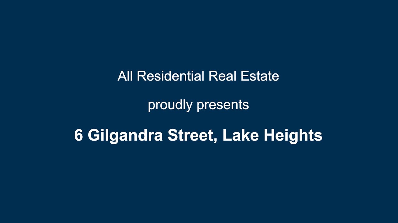 6 Gilgandra Street, Lake Heights