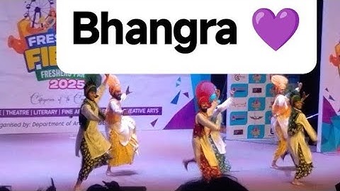Punjabi Bhangra❤ in CU | Freshers party 2025 ❤️‍🔥 | Chandigarh university, Mohali, Punjab |