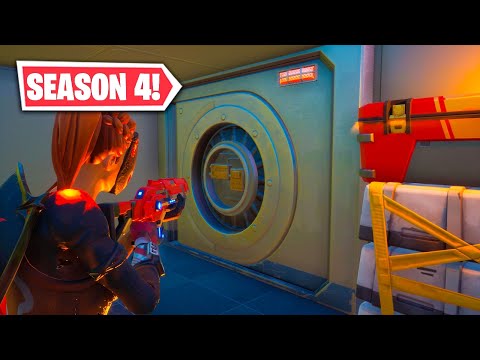 Get Inside STARK INDUSTRIES Vault With NO KEYCARD Using This SEASON 4 Glitch! (Fortnite Glitches)