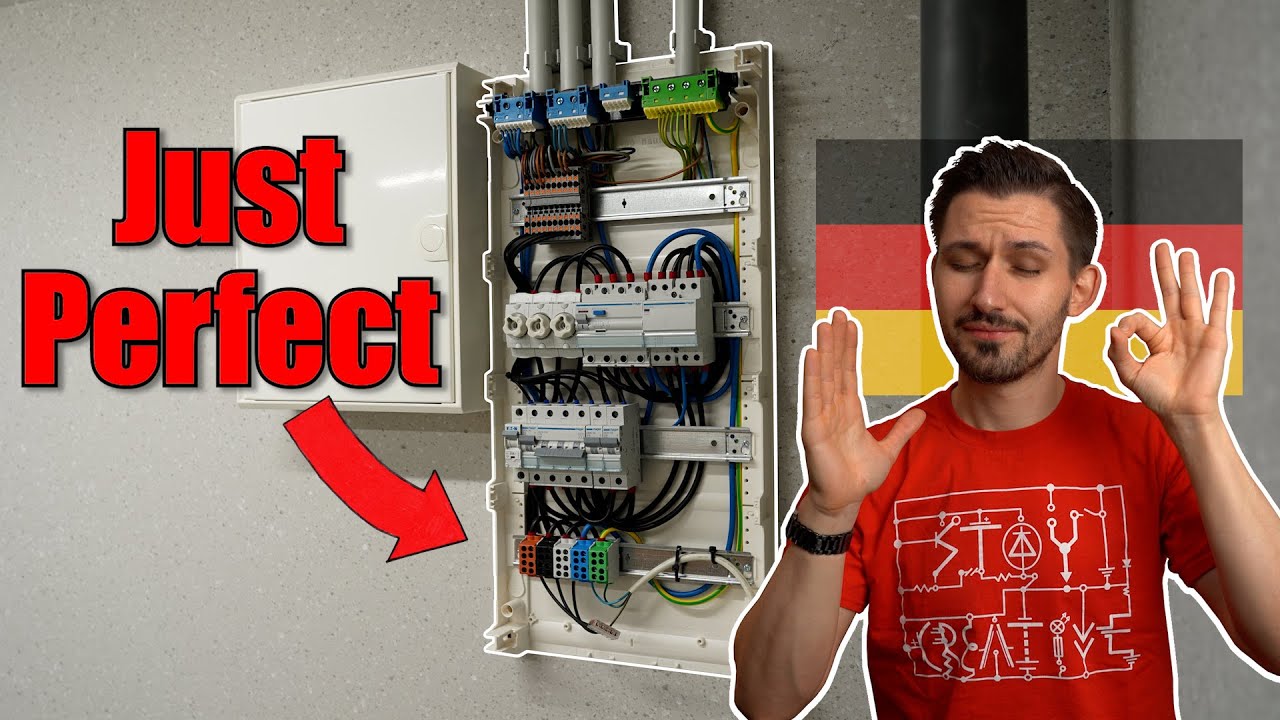 Germans do the PERFECT Electrical Wiring! (Be my Judge)