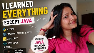 I Learned Everything in College… Except Java! 😳 | Now I’m a Java Backend Developer