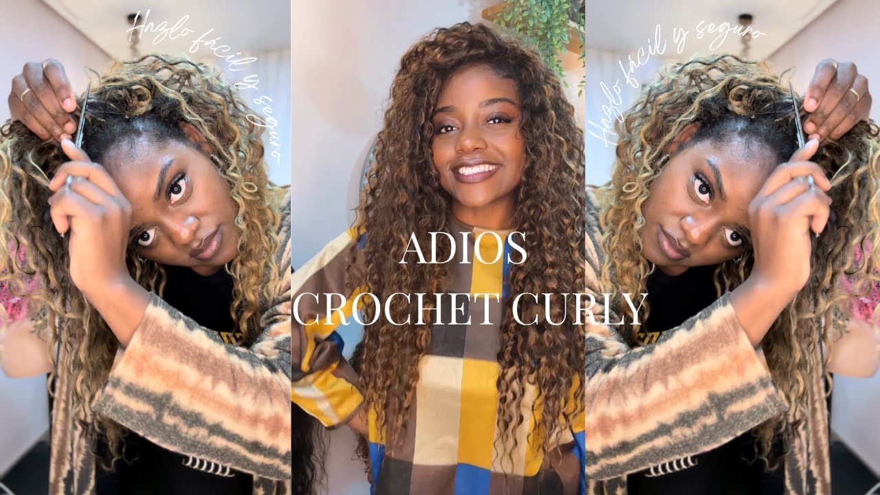 Quita tus Crochet Curly fácil y rápido | Guía paso a paso.