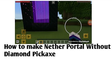 How to make Nether portal Without Diamond Pickaxe in lokicraft in Hindi||Fully Gaming
