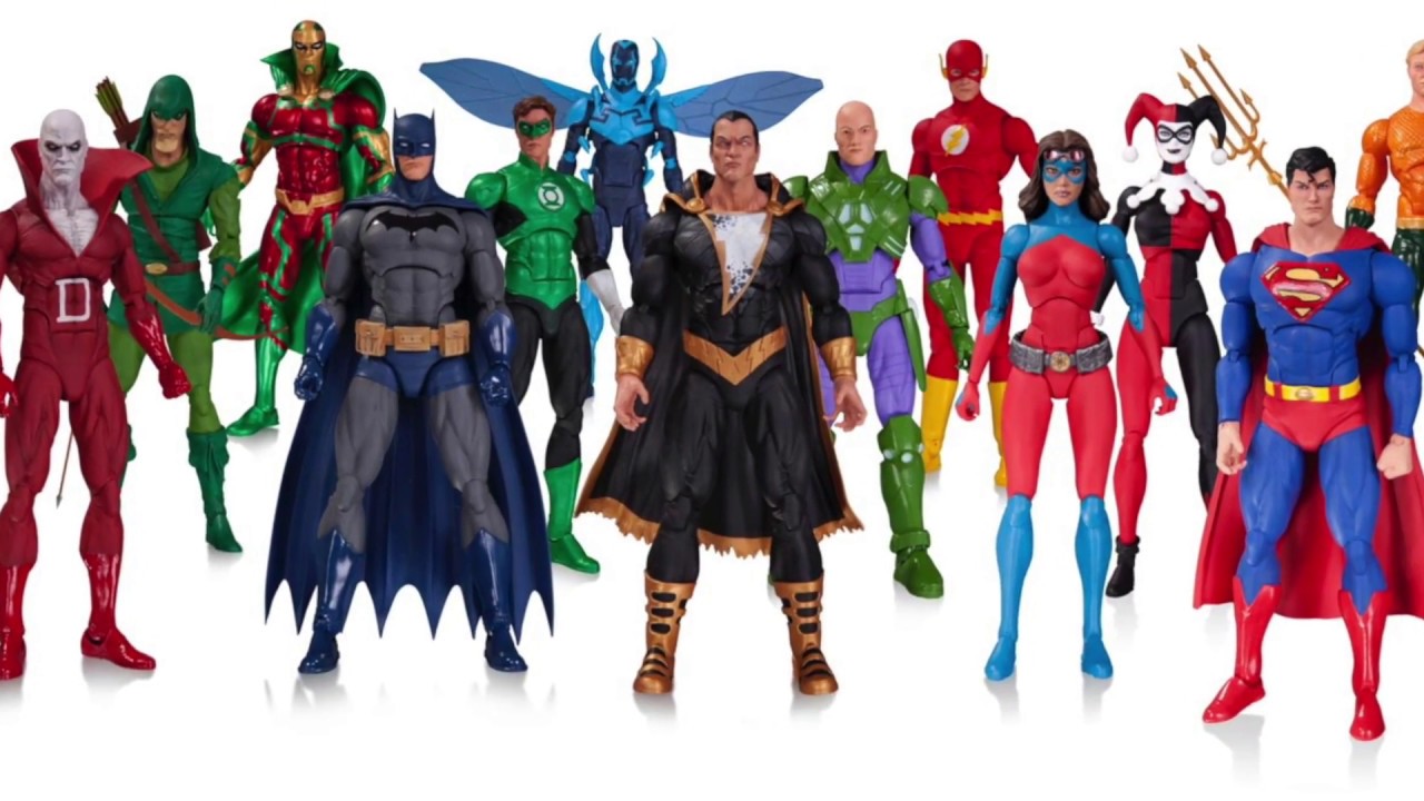 dc collectibles stands