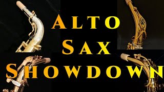 Alto Sax Showdown