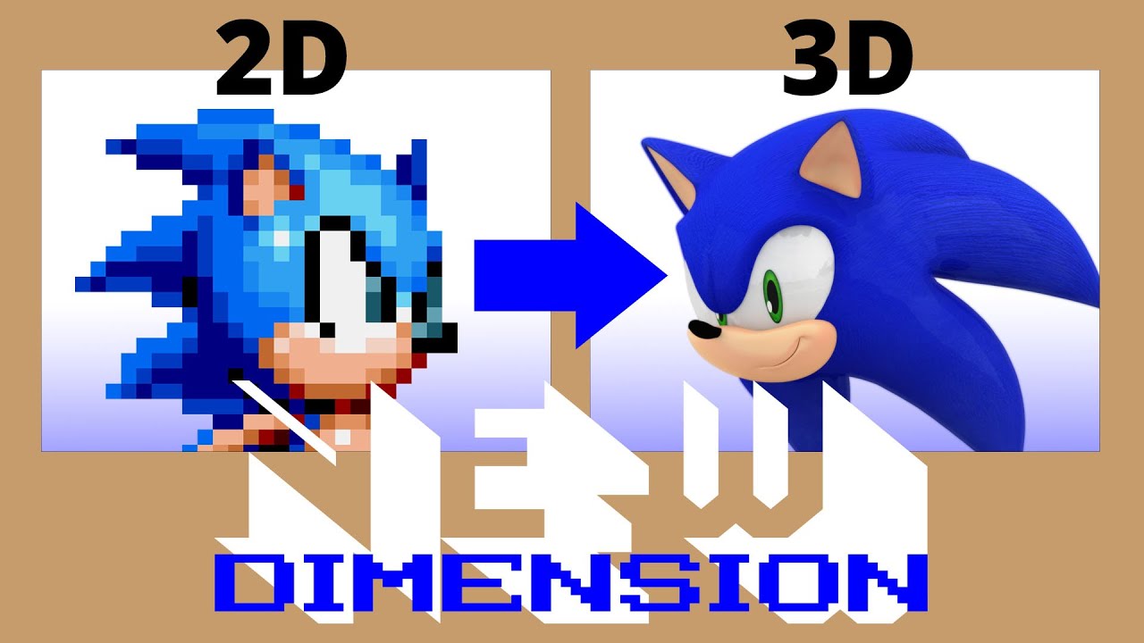 How Sega moved Sonic from 2D to 3D - Polygon