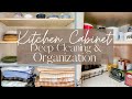 KITCHEN CABINET ORGANIZATION | Non Toxic Kitchen Cleaning & Organization
