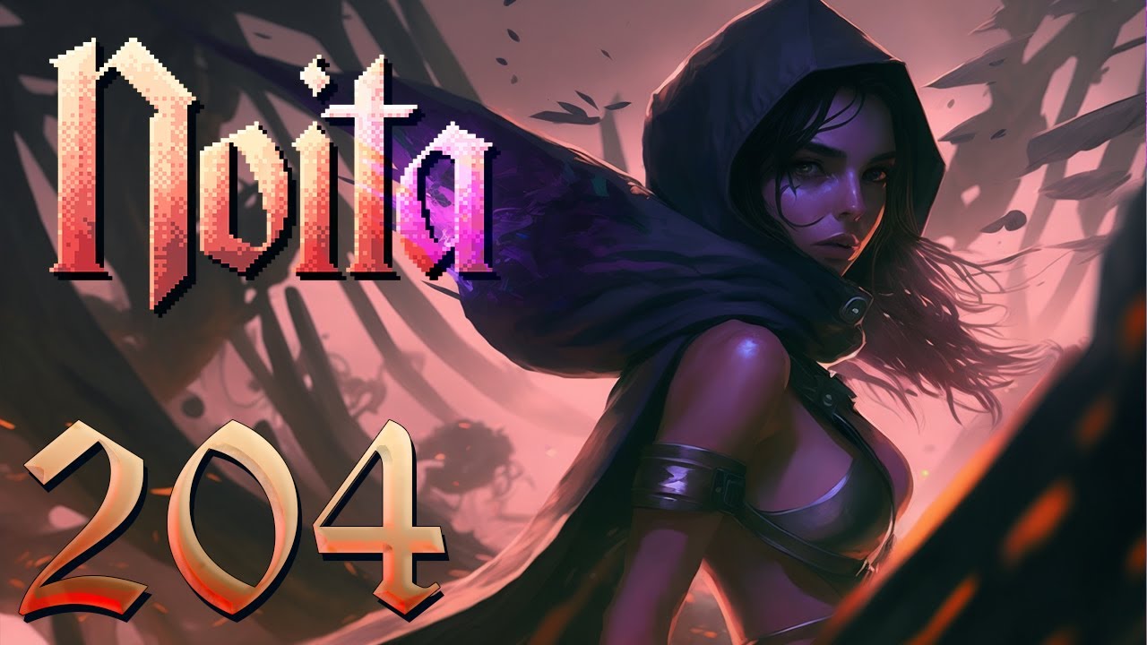 Onwards and Upwards! Slowly.. Carefully, I Will Not Throw The Run! Let's Play Noita Ep 204
