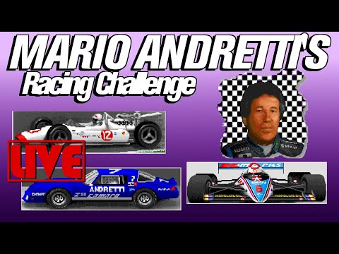 Can I Drive it Like Andretti? - Mario Andrettiu0027s Racing Challenge - Livestream