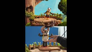 Animating The Panda For Just Dance 2022  Inspira Stop Motion Animation shorts