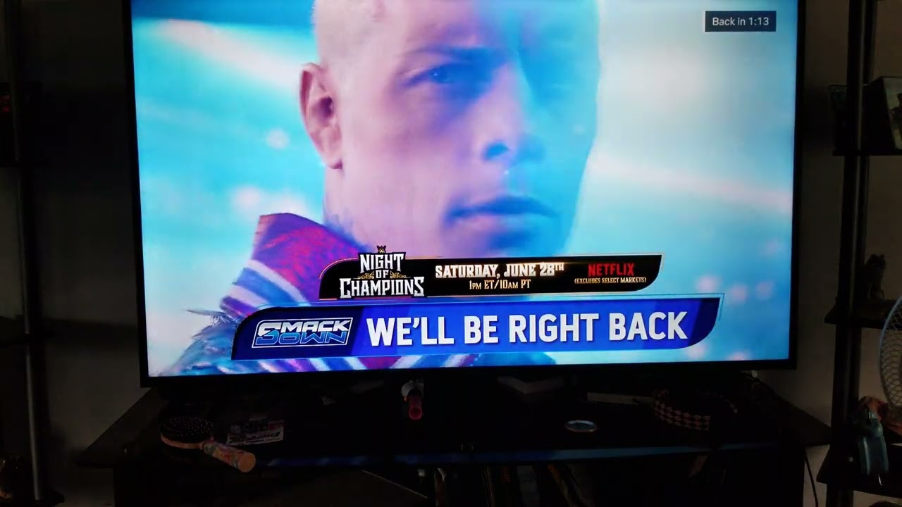WWE Smackdown Netflix Commercial music 2025