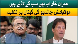 Imran Khan kay sath aur hamaray sath rawaiye alag alag hain: Maula Bakhsh Chandio | Aaj News