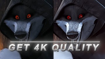 HOW TO MAKE 4K QUALITY LIKE ME IN AFTER EFFECTS