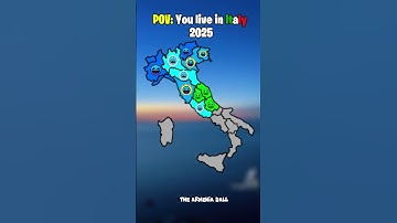 POV: You live in Italy 🇮🇹 2025 #geography #europe #map #maps #mapping #mapper #education #country