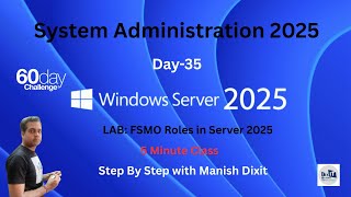 How to transfer FSMO Roles in Server 2025 | FSMO roles transfer