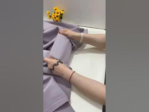 Габардин серо-сиреневый - YouTube