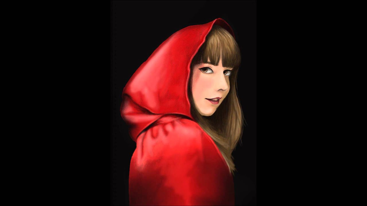 Red Riding Hood Digital Painting