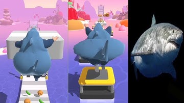 Fat 2 Fit level 15 fat Shark Ios, android gameplay walkthrough