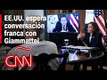 EE.UU. espera conversación clara entre Harris y Giammattei en Guatemala