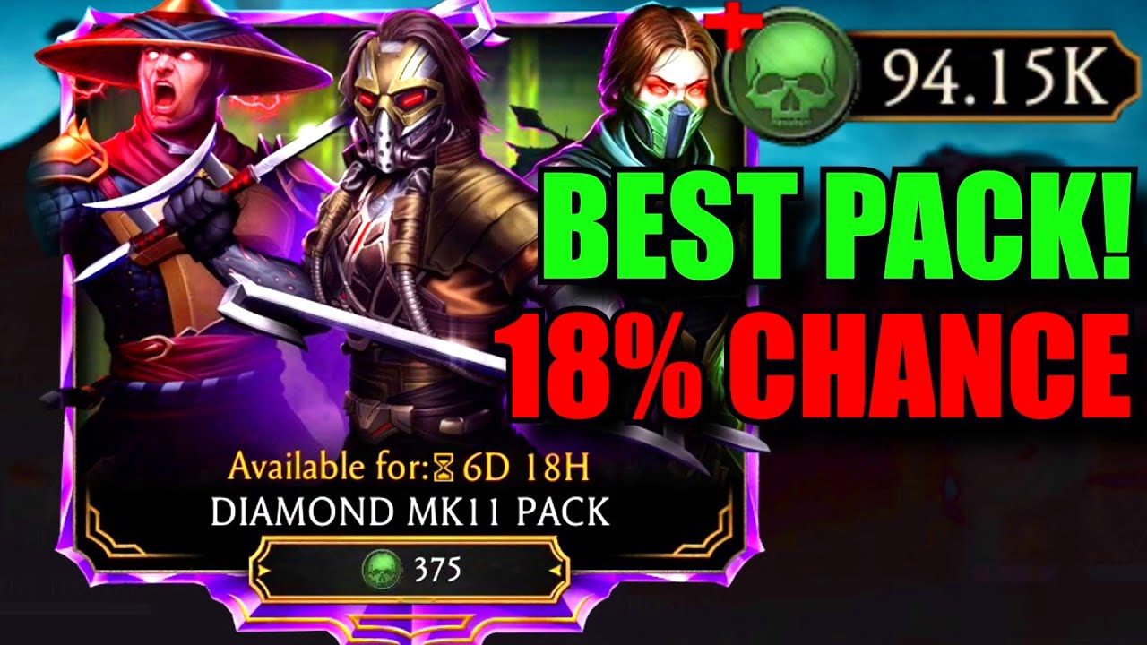 I Spent Over 100k Souls on Diamond MK 11 Pack