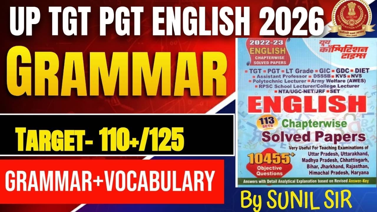 UP TGT PGT ENGLISH CLASSES II UP PGT ENGLISH PRACTICE SETS II UP TGT PRACTICE SETS II UP TGT PGT