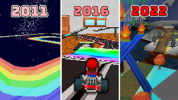 Evolution of Mario Kart DS Custom Tracks! (2011 - 2022)
