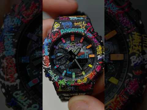 This Hand-Painted G-Shock is ONE of a KIND 🎨 (Only 500 Made!) #casio #gshock