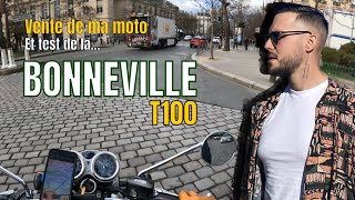 Vente de ma Tiger 900 Rally Pro et test de la BONNEVILLE T100 ! Un régal !