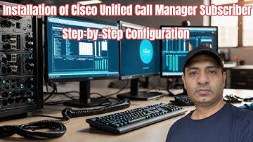 Installing Cisco Call Manager Subscriber 15.1SU2 | Step-by-Step CUCM Subscriber Setup | EP.7