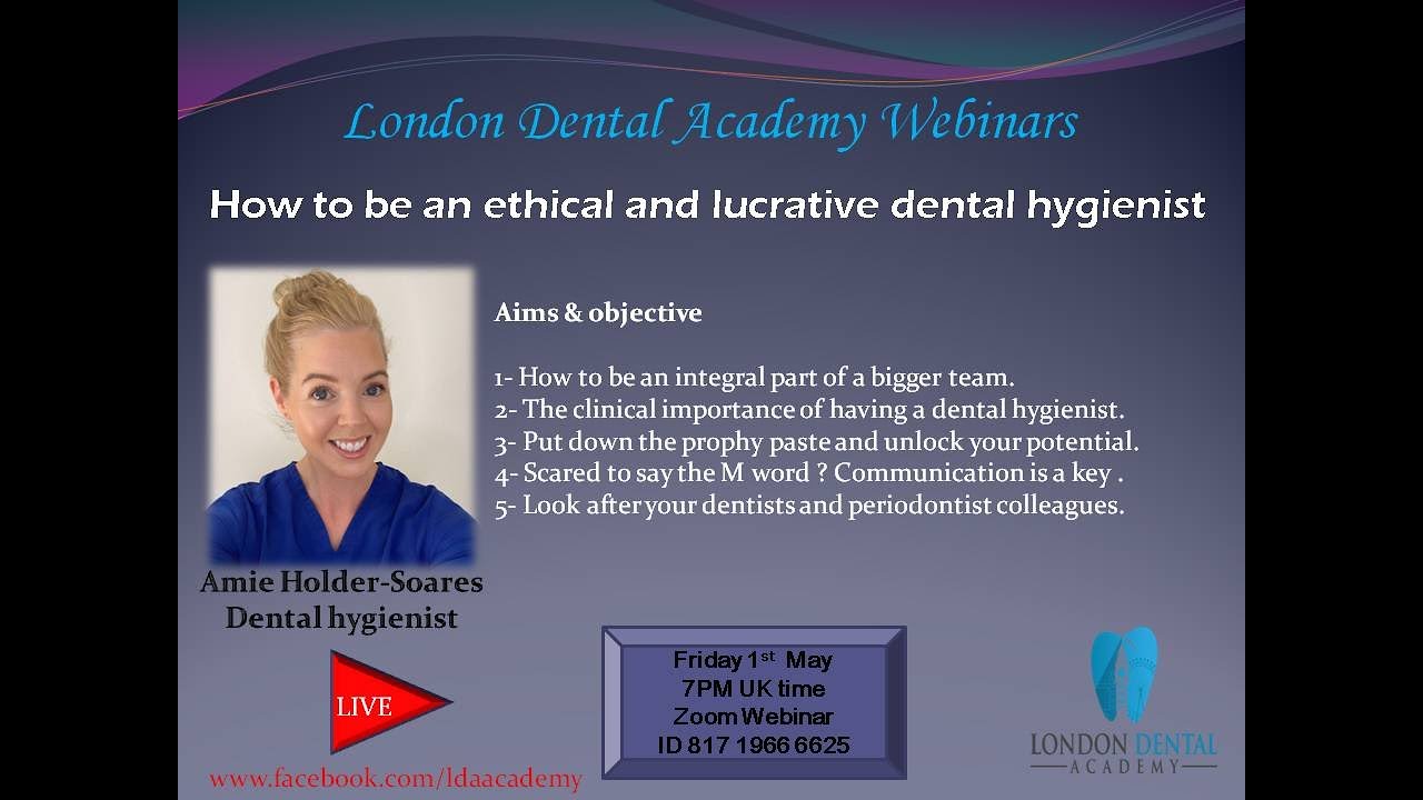 How to be an ethical and lucrative dental hygienist by Amie Holder