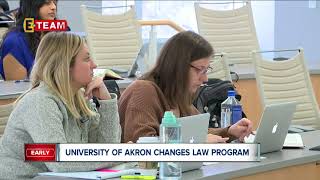 University of Akron changes law program