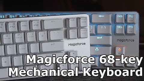 Magicforce Mini Mechanical Keyboard - Review and Sound Test