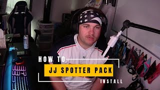 Install guide for JJ Spotter Pack in iRacing
