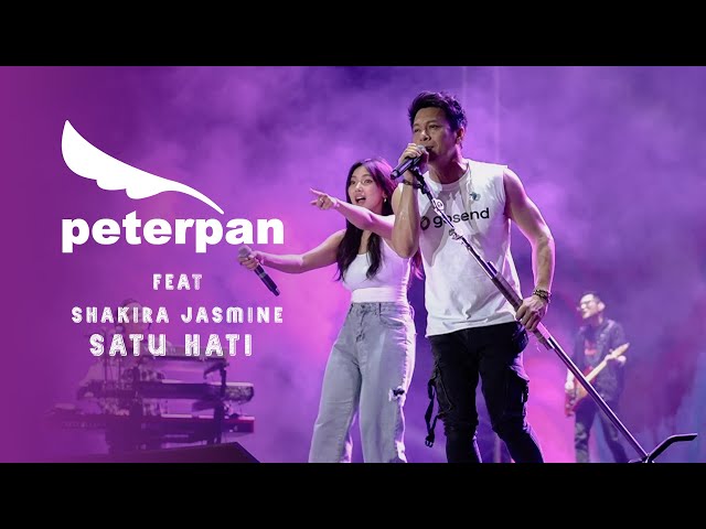 Noah x Peter Pan feat Shakira Jasmine - Satu Hati Live @Pestapora 2023 class=