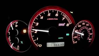 2010 Subaru Sti 0-120Mph Speedo Stock Vf48 Turbo, E85, Ewg
