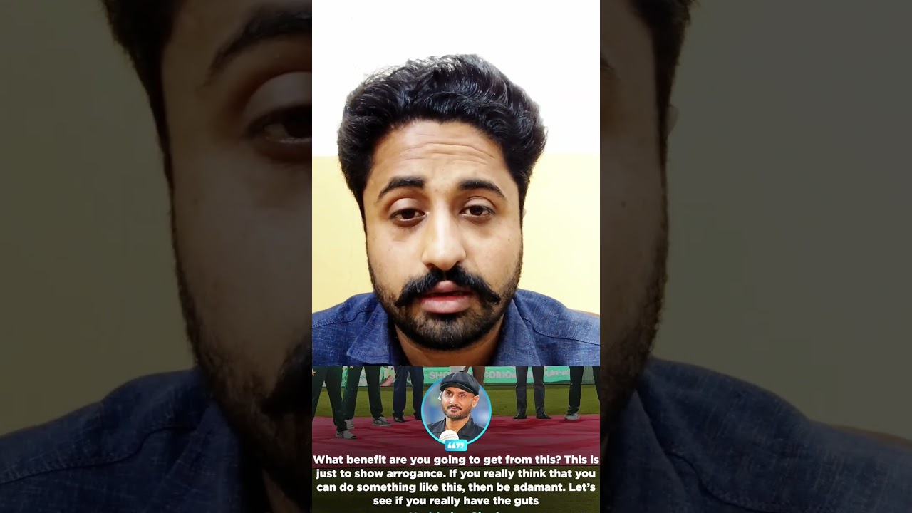 Harbhajan Singh on Pakistan Boycott | T20 World Cup Controversy