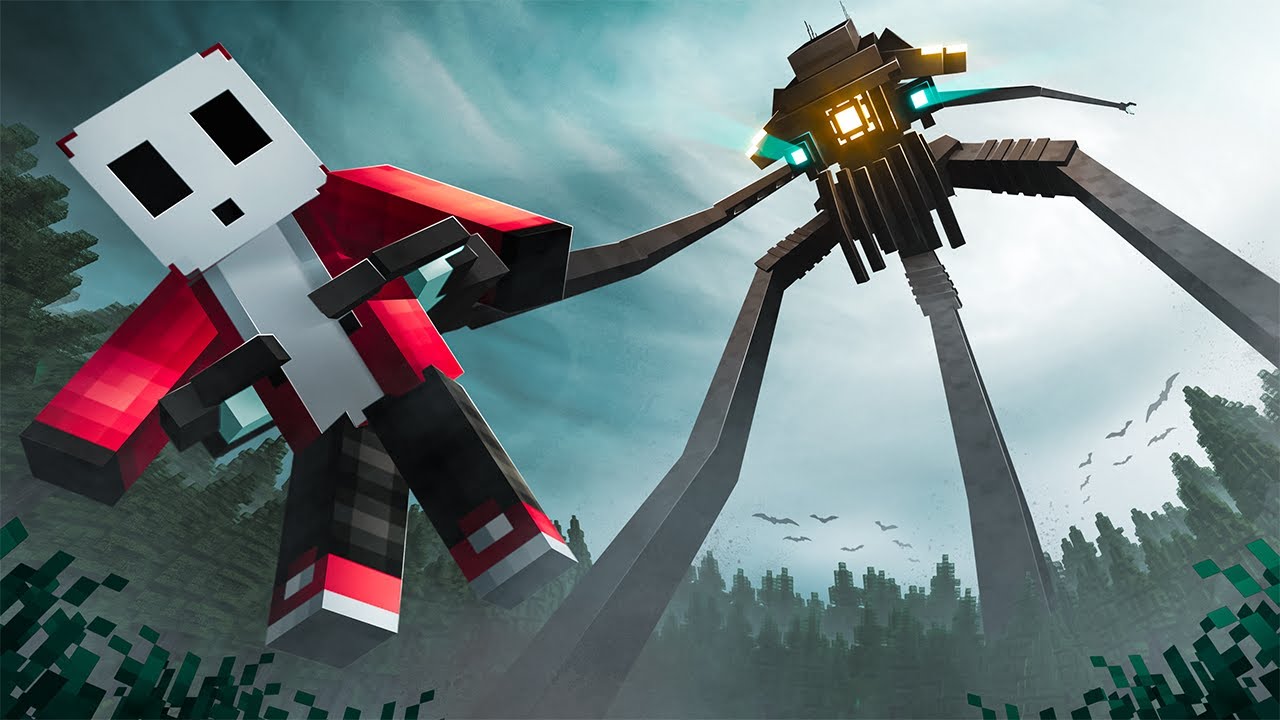 Minecraft's Newest Mod is Always Hunting You... War of Worlds