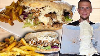 JE CUISINE et MANGE un KEBAB MAISON XXL !! (+ GAGNER 1 AN de KEBABS !)