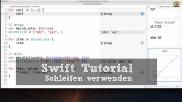 Swift Tutorial #6: Schleifen verwenden