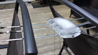 Wire through the ice cube