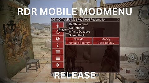 RDR MODMENU — RELEASED v1.0!