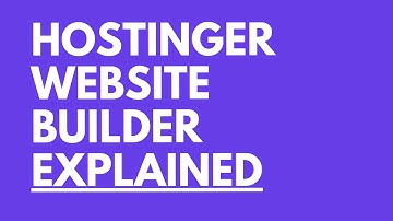 Hostinger Website Builder uitgelegd: Bewerken, Pagina
