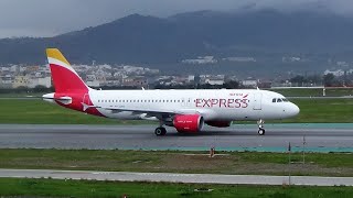 Planespotting at Malaga Airport - Runway 13 Departures & Landings