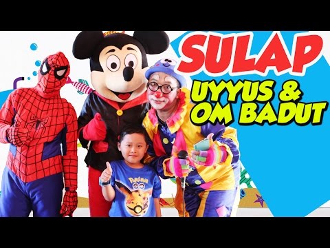 MAIN SULAP LUCU - Badut Ulang Tahun Anak Lucu ✿ Uyyus Fun Video