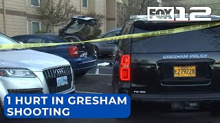 1 hospitalized after shooting at Gresham apartment complex