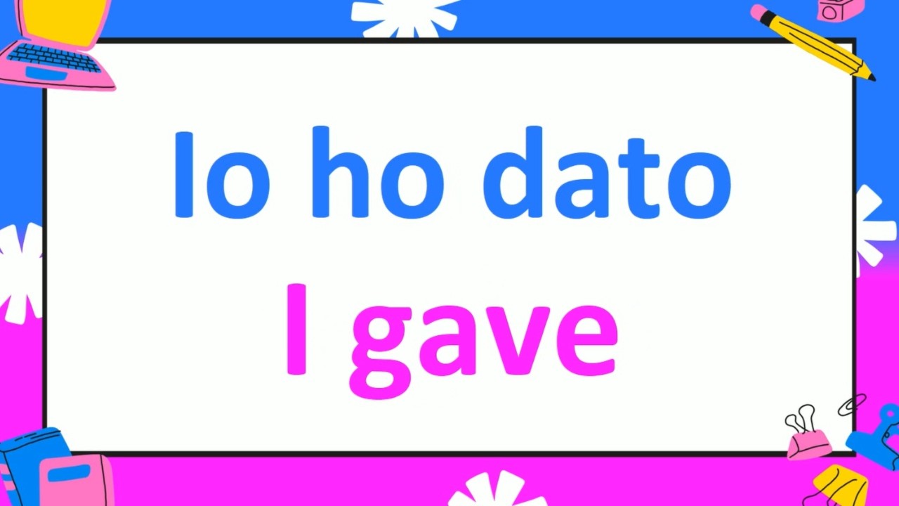 Learn the 35 Most Important Italian Verbs with Past Tense Conjugations and Practice Sentences!